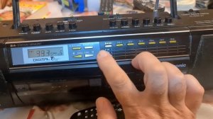 CASSETTE RADIO Panasonic RX-FT590 Кассетный цифровой- радио магнитофон панасоник стерео програмируе