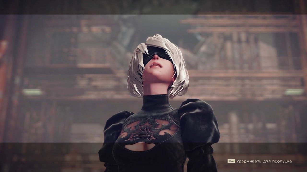NieRAutomata на лёгком уровне смотреть онлайн