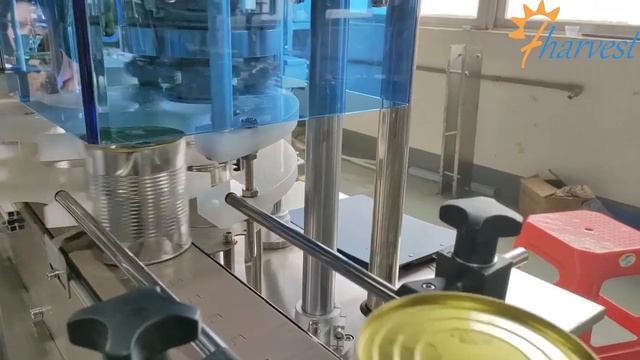 Автоматическая закаточная машина для мясных консервов, морепродуктов, говяжьей жести смотреть онлайн