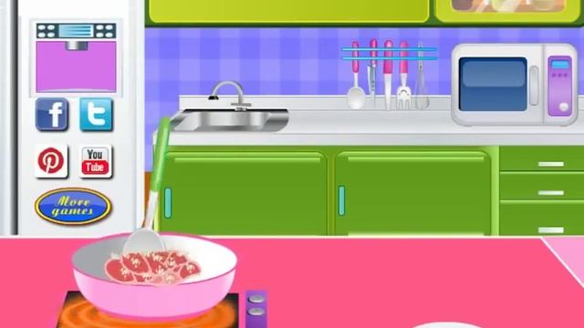 Рецепты от Барби Игра для девочек про готовку еды! Видео детям! смотреть онлайн