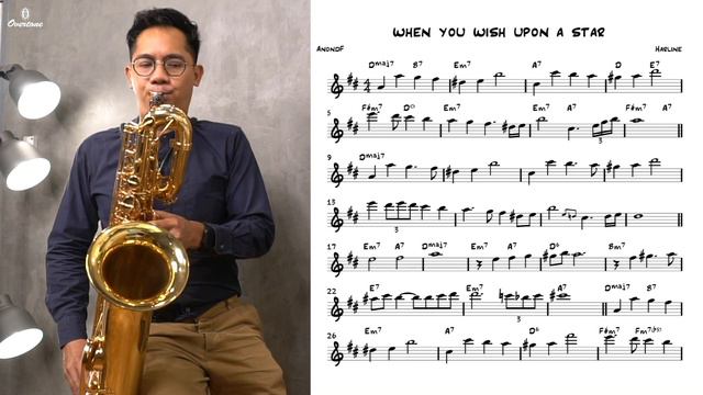 when you wish upon a star (easy solo) for saxophone смотреть онлайн
