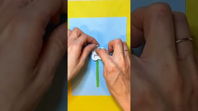 Paper flower 🌼 | Easy idea for child present смотреть онлайн