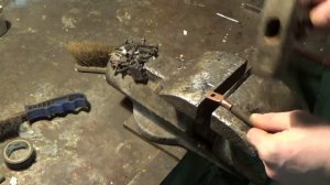 Как обжать силовой наконечник без пресса.