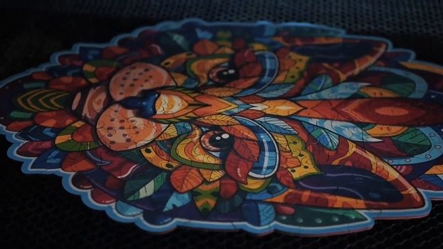 ?Лазерная резка пазла на лазере CO2?