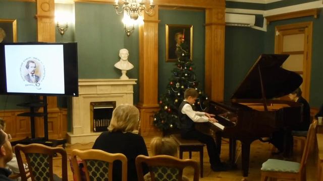 Выступление в Тургеневской гостиной, концерт лауреатов конкурса имени Н.Г. Рубинштейна,19.12.2023 г смотреть онлайн