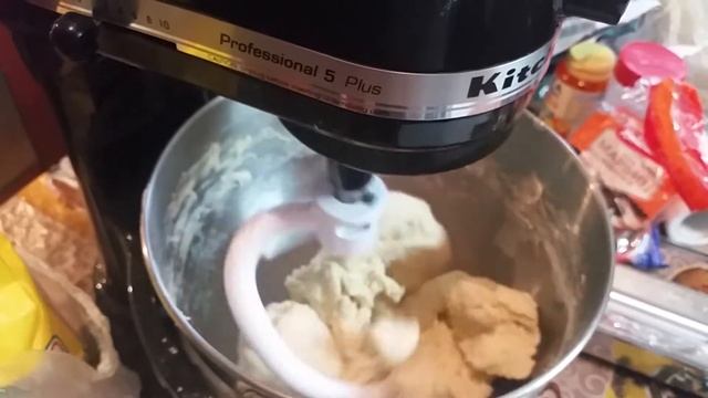 Kitchenaid и крутое тесто (Китченэид)