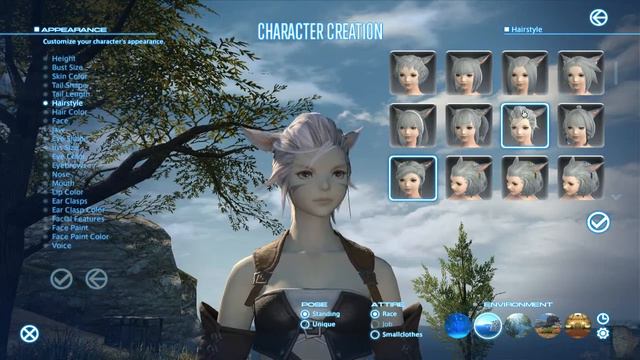 FINAL FANTASY XIV: A Realm Reborn: Vytváření postavy смотреть онлайн