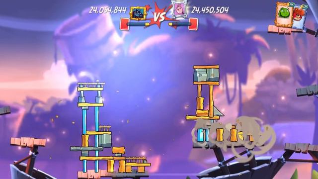 Angry birds 2 - arena of the day completed with blue,Leo,red,bomb & bubble 27/6/2021 смотреть онлайн