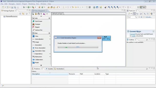 Generate and Reverse C++ source to UML Class Diagram смотреть онлайн