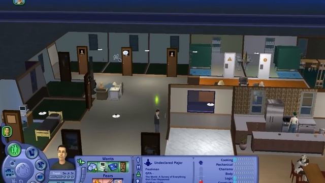 The Sims 2 University Gameplay HD смотреть онлайн
