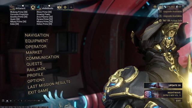 Warframe Live#1 смотреть онлайн