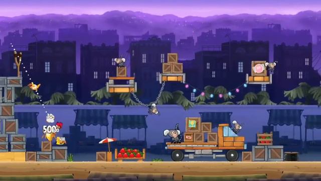 Angry Birds Rio Strawberry #4 Walkthrough Level 6 (13-6) смотреть онлайн