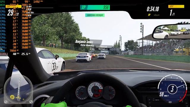Project Cars 3 | Ryzen R5 1600 AF | GTX 960 4GB | Frame Test With Monitoring смотреть онлайн
