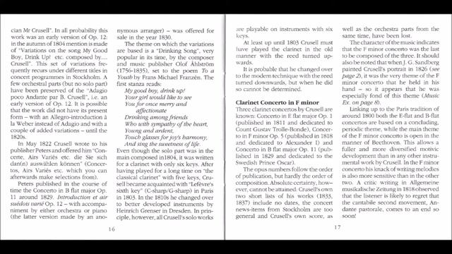 3/3 Rondo. Allegretto - Clarinet Concerto N° 2 in F minor, Op.5 - Crusell - Hakan Rosengren смотреть онлайн