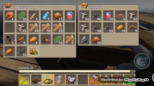 Survival on Raft - что делать с какосами смотреть онлайн