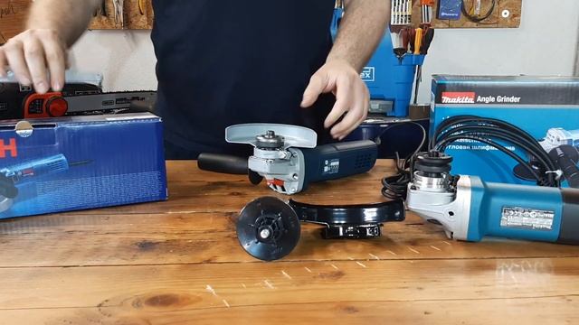Bosch GWS 9-125 Angle Grinder , Makita 9558HN Angle Grinder