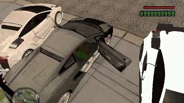 Grand Theft Auto: San Andreas: Three Gallardos all from NFS Most Wanted смотреть онлайн