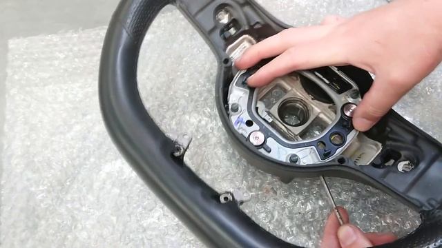 Как снять подушку безопасности Mercedes-Benz GLS GLE W167