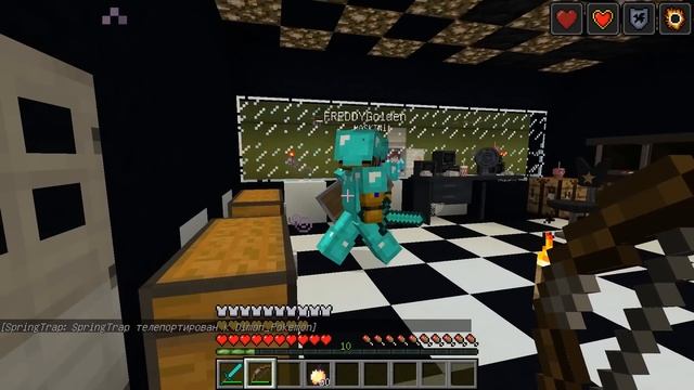 АНИМАТРОНИКИ уже в МАЙНКРАФТ ФНАФ 3 МОД | Minecraft FNAF MOD смотреть онлайн