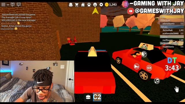 BEING THE ROBLOX PIZZA MAN FOR 24 HRS! (2020) смотреть онлайн