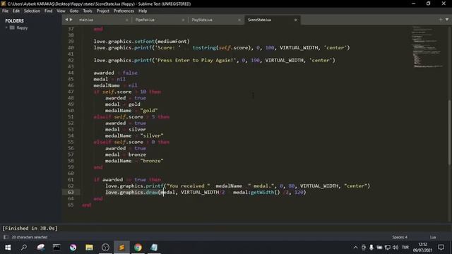 CS50 Game | Project 1 - Flappy Bird смотреть онлайн