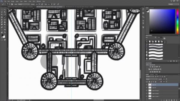 Making a Fantasy City Map - PART 1, Dungeon Wright #2