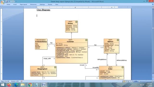 Project Report - Online Sweets Shop | Python Django Project Report смотреть онлайн