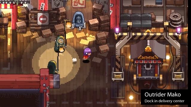 Dock in delivery center. - Outrider Mako Game Dev #37 смотреть онлайн