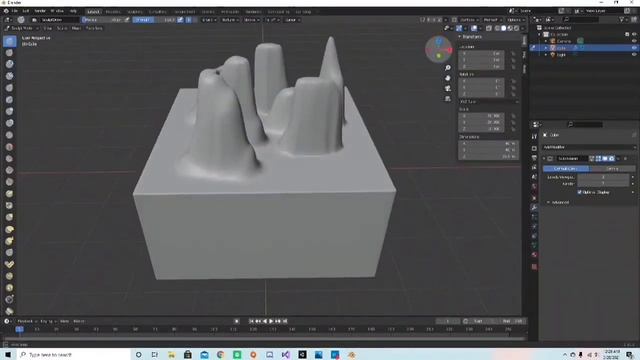 How to create terrain for your game using Blender and import into Unity смотреть онлайн