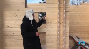 Дом из двойного бруса - технология строительства