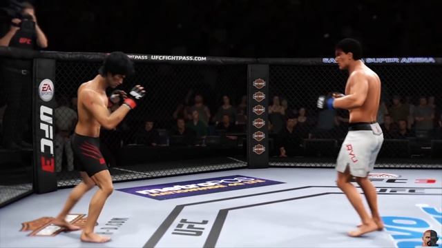 Bruce Lee Vs Ryu | LEGENDARY FIGHT!!! EA Sports UFC 3 смотреть онлайн