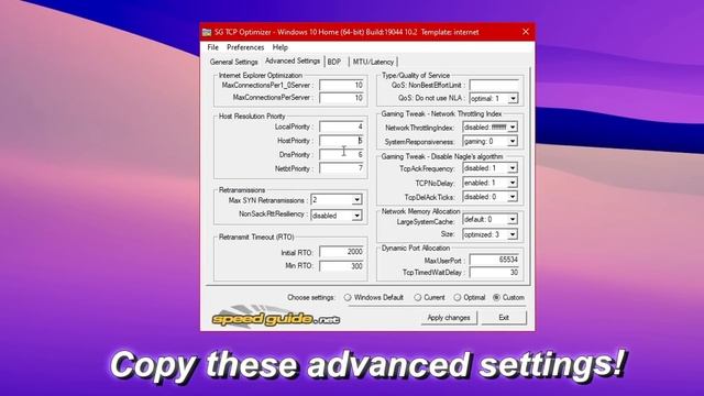 TCP Optimizer - Best Settings for Gaming (2023) смотреть онлайн