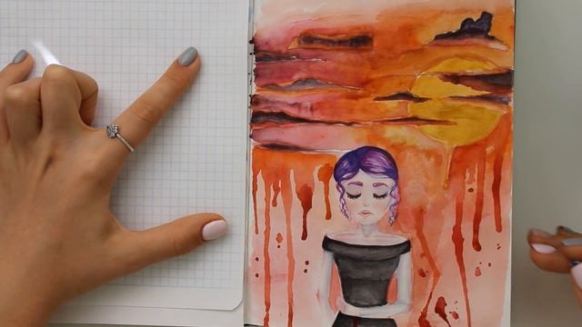 МОЙ СКЕТЧБУК #3 | ЧТО Я РИСУЮ смотреть онлайн