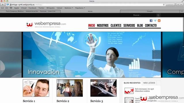 Cambiar el Favicon de los Packs de Webempresa смотреть онлайн