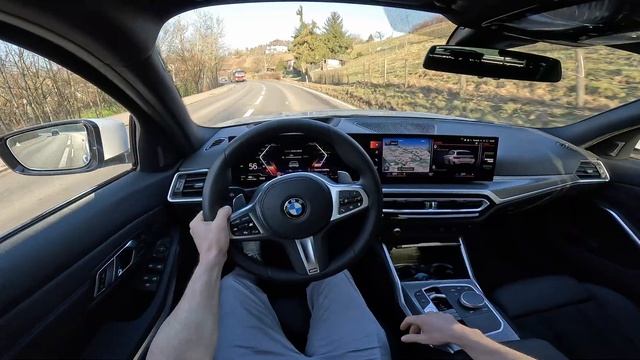 2023 BMW 3 Series Touring Test Drive POV | Ambience Binaural Sound