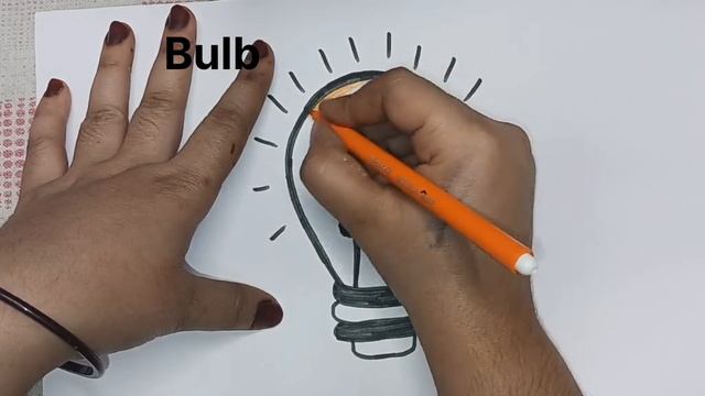 creative light bulb drawing/easy pencil sketch drawing//how to Draw drawing bulb смотреть онлайн