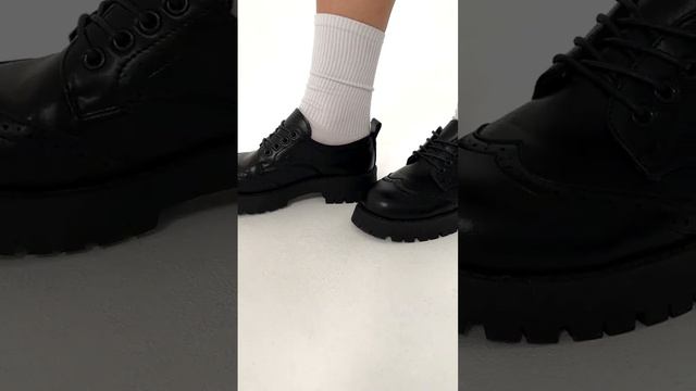 Черные женские ботиночки смотреть онлайн