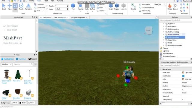 How To Import Your Avatar On Roblox Studio(Easy)(Outdated) смотреть онлайн