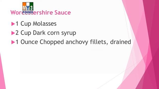Worcestershire Sauce | RECIPES | EASY TO LEARN смотреть онлайн