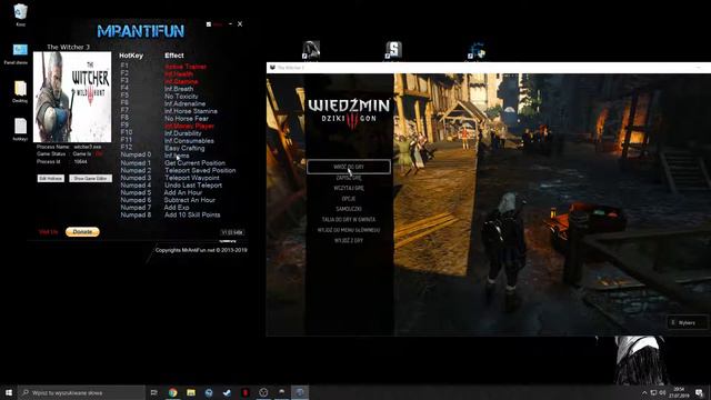 The Witcher 3: Wild Hunt Trainer +24 Options! смотреть онлайн