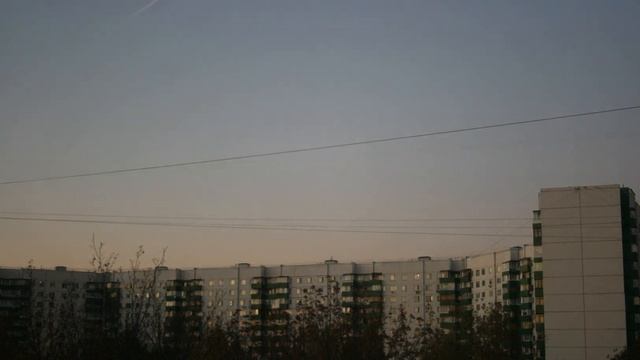 Закат таймлапс. Эксперимент на Canon 400d + Bash.