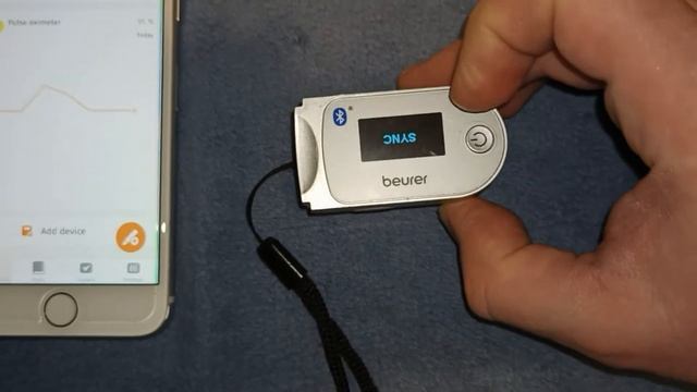 Пульсоксиметр beurer po 60 Bluetooth® смотреть онлайн
