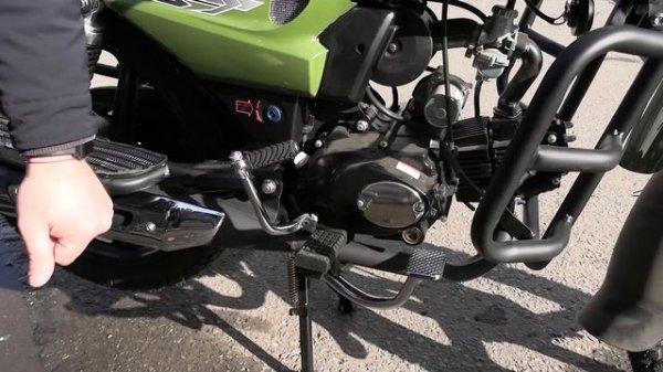 Мопед CROSSTRACK. Мопед во внедорожном обвесе.