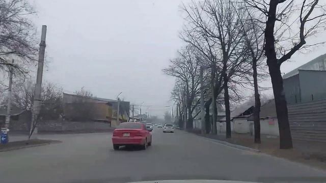 Экскурсия по городу Бишкек! Поездка по улицам. Кыргызстан 2022.Ул Юлиуса Фучика. смотреть онлайн