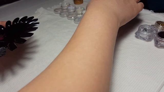 Тестирование товаров с Aliexpress. Блестки русалка, фольга?? смотреть онлайн