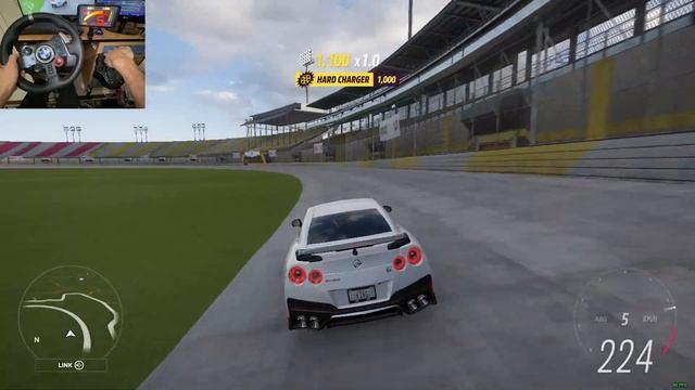 2020 Nissan GTR Nismo R35 Gameplay Forza Horizon 5 Logitech G29 смотреть онлайн