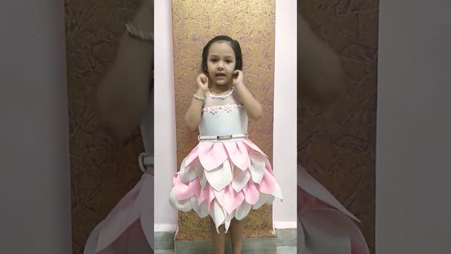 Cutest 'Sorry Excuse Me' Poem Ever by Aaradhya Pandey for Recitation Competition in Jr. Kg. смотреть онлайн