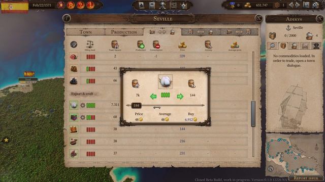 S2:E2 - Port Royale 4 - Closed BETA - Spain Campaign (The Adventurer) смотреть онлайн