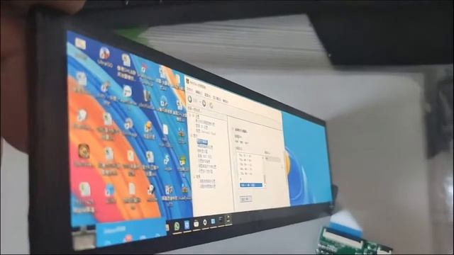 8 8 inch IPS Long strip display Stretched Bar HDMI TO Mipi Display Aida64 Monitor USB 5V Power Seco смотреть онлайн