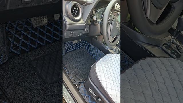 Автомобильные 5Д коврики Тойота Рав4 смотреть онлайн